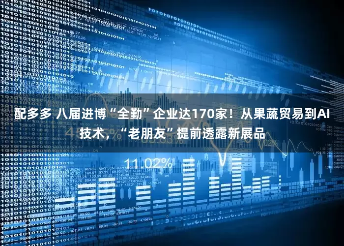 配多多 八届进博“全勤”企业达170家！从果蔬贸易到AI技术，“老朋友”提前透露新展品